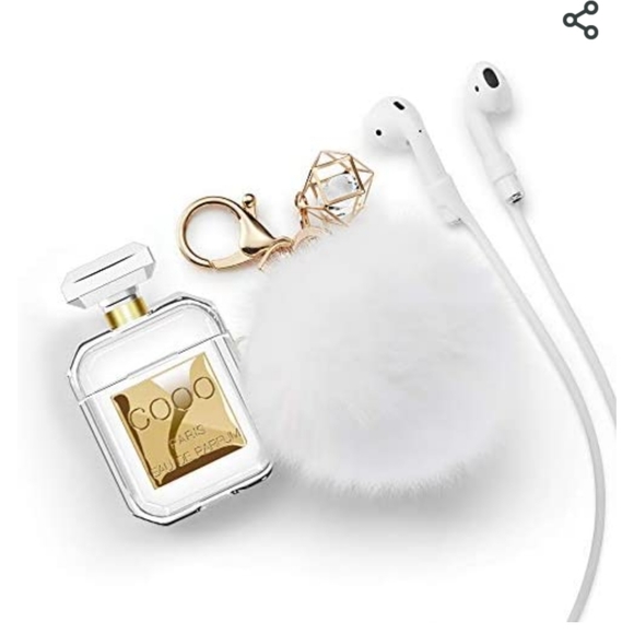 Accessories - AirPods Case & Fur Ball Keychain